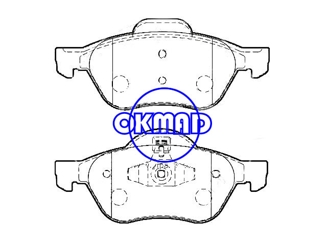 RENAULT Megane CLIO GRAND SCeNIC Brake pad FMSI:8750-D1542 OEM:7701209100 FDB1440 GDB1468 23215, F1542